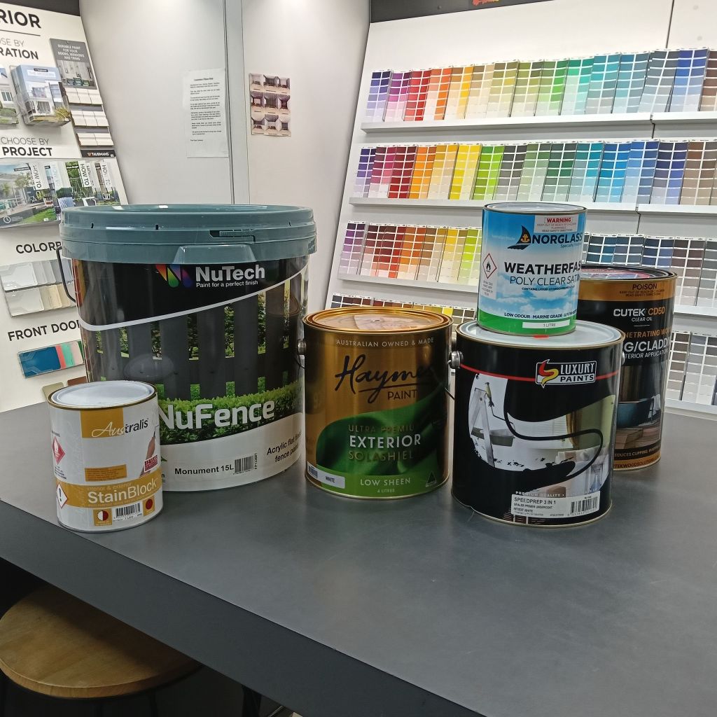 Exterior paint — weather-tough coatings