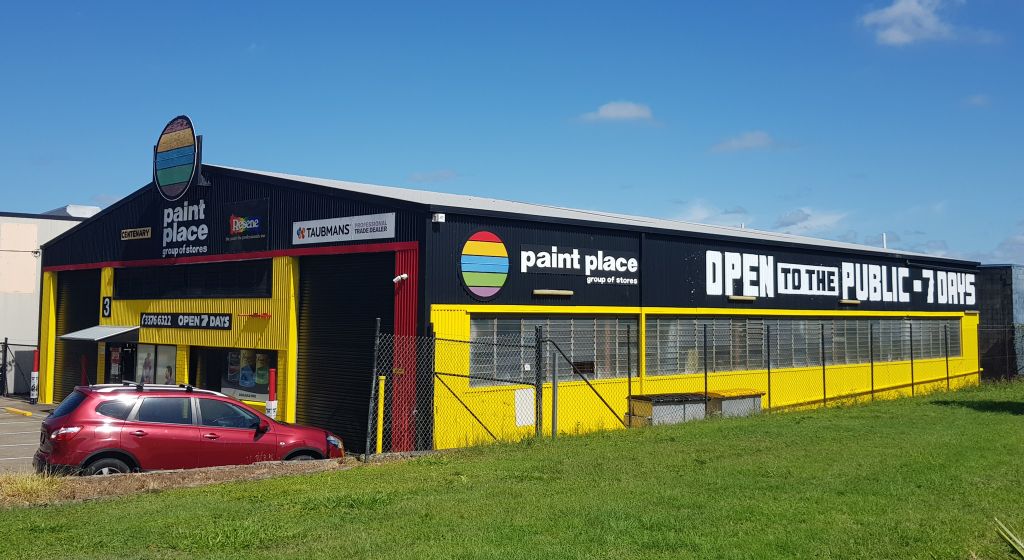 Paint Place Centenary store front — open 7 days