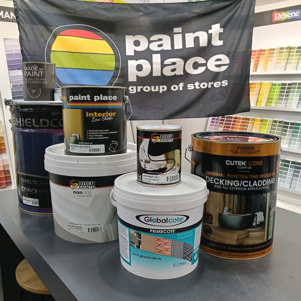 Paint Place Centenary — extensive range of paint products