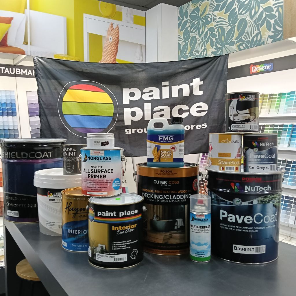 Paint Place Centenary product range — Norglass, CUTEK, NuTech and more